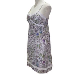 Guess Silk and Cotton Sundress Floral Spaghetti Straps Juniors Size 13 Cami